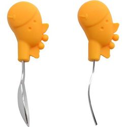 Marcus & Marcus Palm Grasp Spoon & Fork Set Lola the Giraffe
