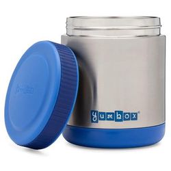 Yumbox Zuppa Stainless Steel Thermal Food Jar & Spoon, 14oz - Neptune Blue
