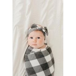 Copper Pearl Knit Swaddle Blanket - Scotland