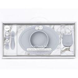EZPZ First Foods Set - Gray