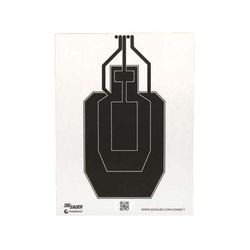 SIG SAUER T300 5-Pack USPSA Targets Black SC-T358