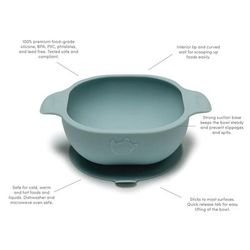 Loulou Lollipop Silicone Snack Bowl - Born to be Wild - Sage