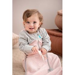 Love To Dream Long Sleeve Sleep Bag Original Cotton Moderate, 18-36 M - Stardust Dusty Pink