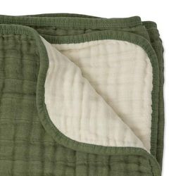 Little Unicorn Cotton Muslin Quilt - Fern