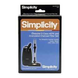 Simplicity Genuine S-Class HEPA Media and Charcoal Filter Set for Gusto and Moxie SF-I3G, 3 Sets