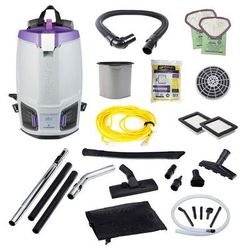 ProTeam GoFit 6, 6 quart Backpack Vacuum 107704 with Pest Management Tool Kit 103439