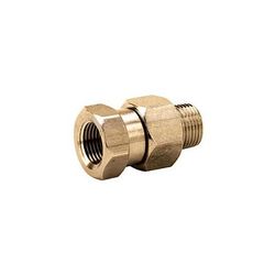 JE Adams High Pressure Brass Swivels - 3/8 MPT x 3/8 FPT 7080