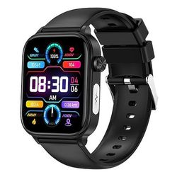 ET570 Orologio Smart ECG Chiamata Bluetooth AI Voce SOS Monitor della Salute della Glucosio nel Sangue Non invasivo Orologio Sportivo Smartwatch 1.96 pollici
