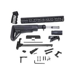Guntec USA AR .308 Ultimate Rifle Kit Anodized Black ULT-RK-308-BLACK