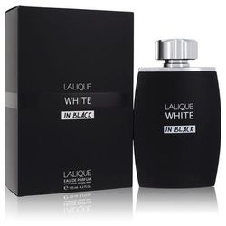 Lalique White In Black For Men By Lalique Eau De Parfum Spray 4.2 Oz
