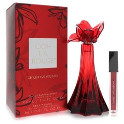 Christian Siriano Ooh La Rouge For Women By Christian Siriano Eau De Parfum Spray + 0.21 Oz Red Lip