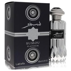 Lattafa Sumou Platinum For Men By Lattafa Eau De Parfum Spray (unisex) 3.4 Oz