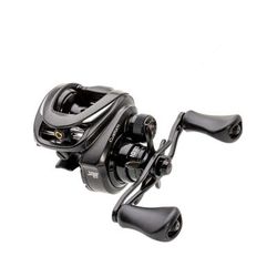 Lew's Custom Baitcast Reel 9+1 Bearings 8.3-1 Ratio Aluminum Frame and Sideplates ParaMag RX Brake Carbon Fiber Drag Speed Gears P2 Super Pinion RH