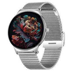 imosi 1.43 pollici amoled smartwatch fitness running watch bluetooth contapassi promemoria chiamate activity tracker compatibile con android ios donne uomini lunga attesa chiamate in vivavoce