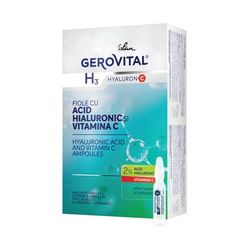 Gerovital Fiale di Acido Ialuronico 2% e Vitamina C 20 ml