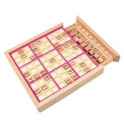 gioco di puzzle sudoku in legno per bambini giochi da tavolo di pensiero logico con domande regalo di natale di halloween