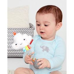 Skip Hop Silver Lining Cloud Rainstick Rattle