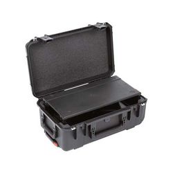 SKB Cases Seres Case W/Removeable 2U Injecton Molded 9in Deep Rack Cage Carry-On Sze Tsa Latches Wheels 3I-2011M72U