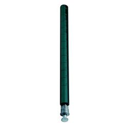 Quantum Food Service P86P 86" Stationary Epoxy Coated Post, Green