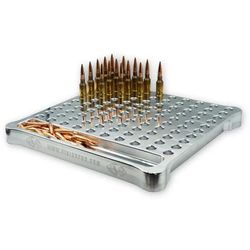 Vision Products Aluminum Reloading Block 308 Bolt Face 100x Raw Aluminum VISION-446-308-100