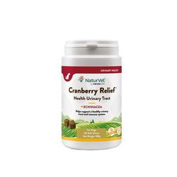 60 Chews Cranberry Relief NaturVet Dog Supplements & Snacks