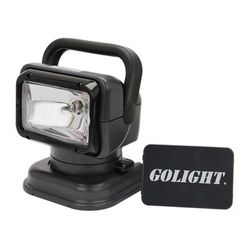 GoLight Portable Searchlight w/ Wired Remote Grey 5149