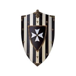 Gladius Hospitaliers Wooden Shield 28.5" x 18.75" 877