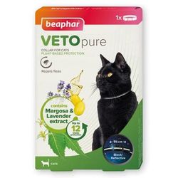 35cm VETOpure Plant-Based Protection beaphar Flea Reflective Collar for Cats