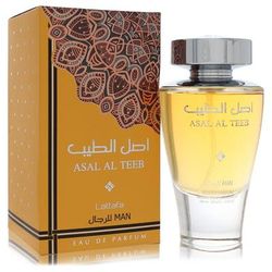 Lattafa Asal Al Teeb For Men By Lattafa Eau De Parfum Spray 3.4 Oz