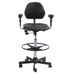 Siège D'atelier Comfort - Haut - Roulettesfrein De Charge - Global Professional Seating
