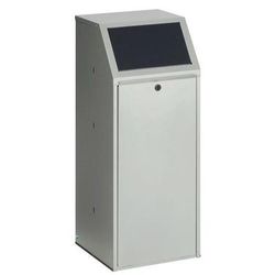 Poubelle De Tri Sélectif En Acier - Anthracite 70l - Var