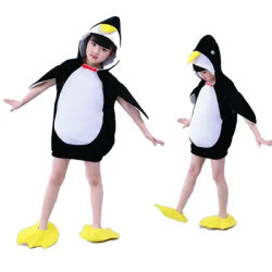 Halloween Penguin Costume Baby Girls Kids Animal Jumpsuit Suit Carnival Party Cosplay Role Play Fancy Dress Child Costume