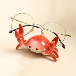 TEMU Lifting Weight Mobile Phone Holder Desktop Lazy Multi-functional Crab Pen Holder Gift Glasses Holder Pen Holder