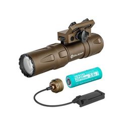 Olight Odin Mini Rechargeable Rail Mount LED Flashlight Natural White 1250 Lumens Tan FL-OL-ODINMINI-TN