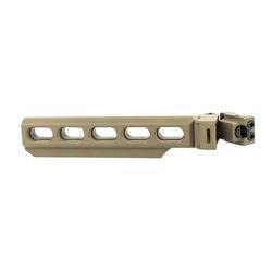 Samson B.R.E. Bufferless Receiver Extension Flat Dark Earth with Folding Picatinny Adapter 04-06143-32