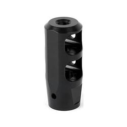 NEMO Arms Builder DC-1 Muzzle Brake .223/5.56mm 1/2x28 TPI Bead Blasted w/Black Oxide Black NBP-556-MB-DCS