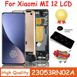 6.28"AMOLED For Xiaomi 12 12x 12S LCD 2201123G Display Touch Screen Digitizer For Xiaomi mi 12 12X 12S 2112123A LCD Fingerprint