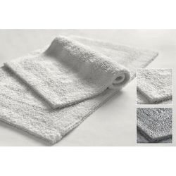 Arm & Hammer Reversible Double Border 2-PC Bath Rug by BrylaneHome in White