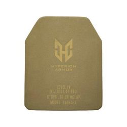 HYPERION Hyperion Body Armor RF3 Level IV Single-Curved SAPI Olive Drab One Size 9.75 x 11.75 HARF3-A