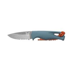 Benchmade Water Intersect Fixed Blade Knife 2.68in CPM MagnaCut Stainless Steel Santoprene Depth Blue 18050S