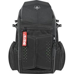 All Star MVP Pro Protective Locker Style Design Baseball Batpack Black