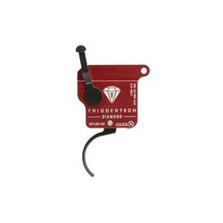 Triggertech Rem 700 Black Diamond Curved Clean Trigger PVD Black R70-SRB-02-TNC