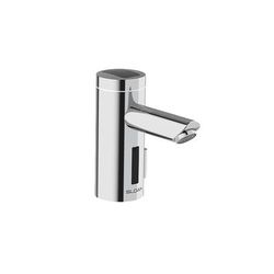 Sloan 3335152 Optima Deck Mount Electronic Faucet - Single Hole, Fixed Spout, Solar Powered, Chrome