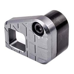 Lockstep Arms Oversized AR Magazine Release Anodized Gray LA-AR15-150-GRY