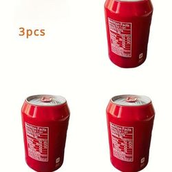 TEMU 3pcs Silicone Bottle Covers For Hiding , Suitable For 12oz Jars, Great For Traveling, Outdoor Picnics And Concerts