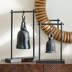 Metal Antique Bell - Large - Grandin Road