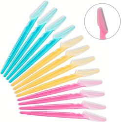 Eyebrow Razor Set Multipurpose Face Razors For Women and Men Dermaplaning Tool Easy To Use Cutter Shaver Blades Makeup Tools