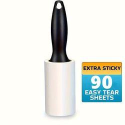 TEMU Extra Lint Roller For Pet Hair Removal - Ideal For Furniture, Clothes & Carpets | Fur Cleaner, Lint Remover For Clothes