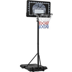 TEMU Yaheetech Portable Height Adjustable Basketball Hoop Hdpe Basketball Stand For Indoors/outdoors