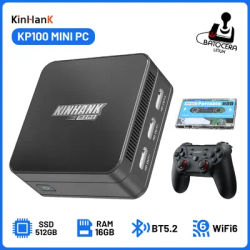 Kinhank Super console KP100 16GB DDR5 512GB M.2 SSD Video Game Console Batocera 100000+ Games For SS/WII/GC/MAME/PS3/PS2/Arcade